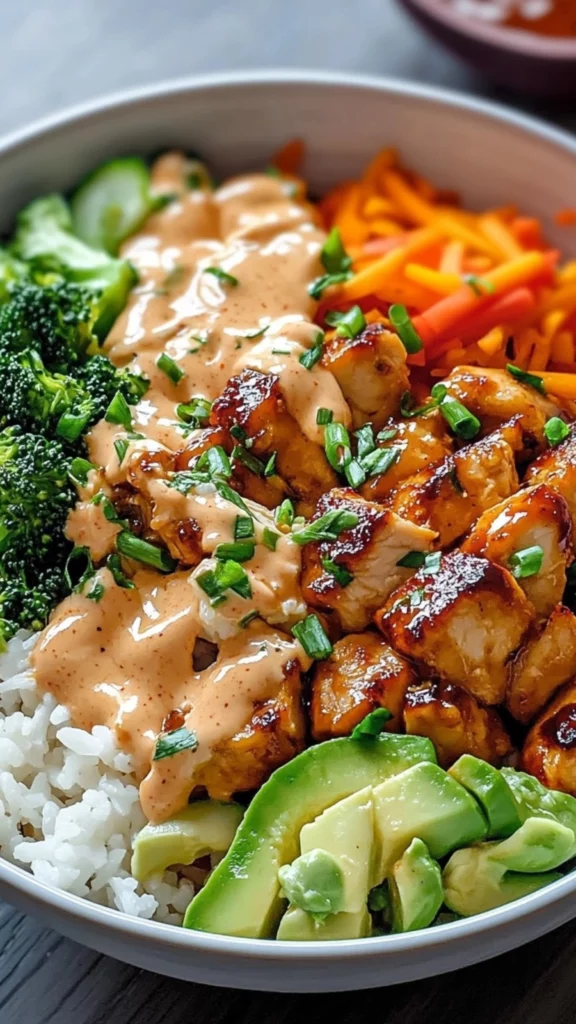 Bang Bang Chicken Bowl