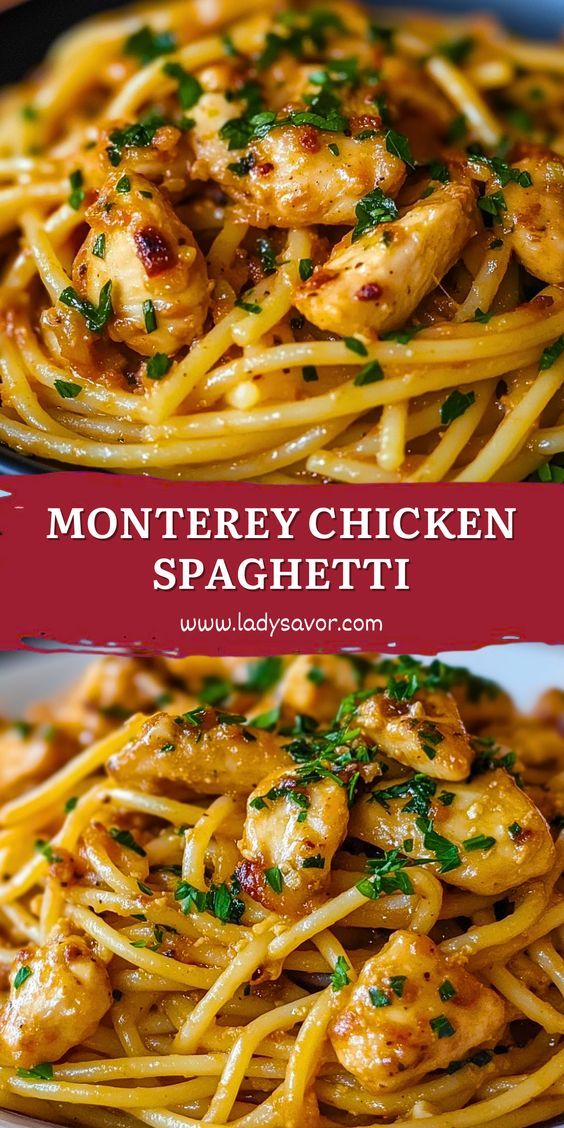 Monterey Chicken Spaghetti