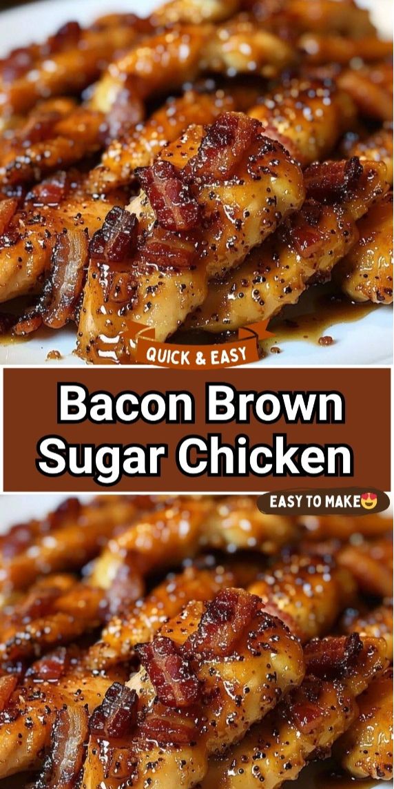 Bacon Brown Sugar Chicken Tenders