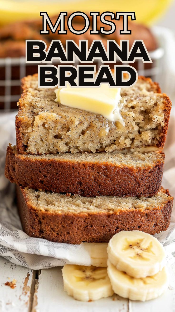 Moist Banana Bread