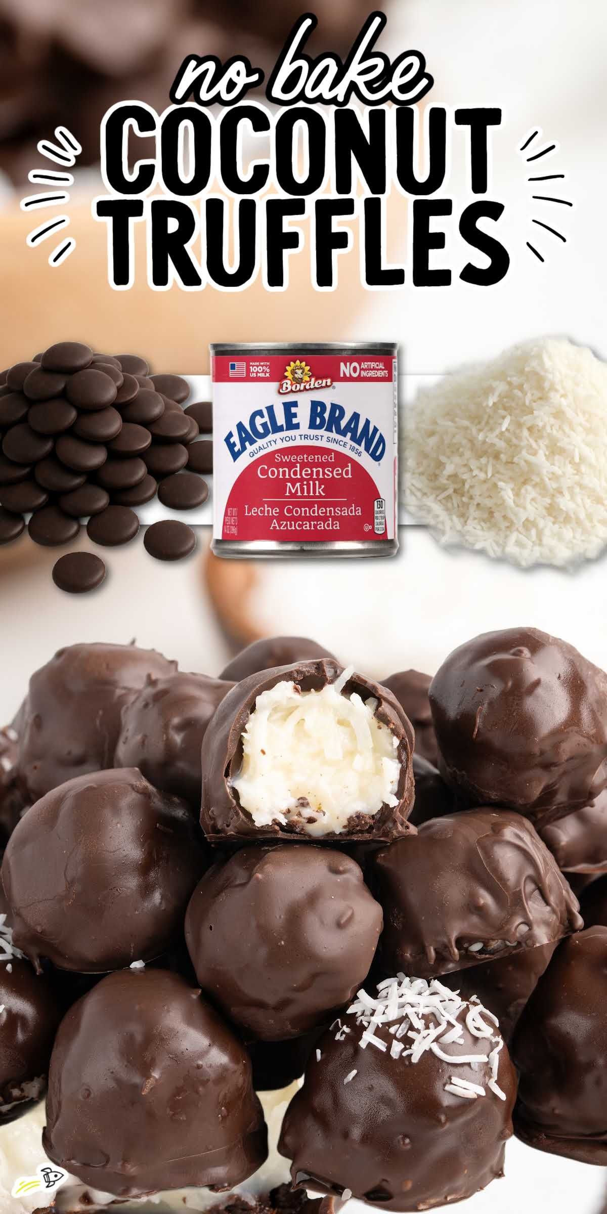 Coconut Chocolate Balls (No-Bake)